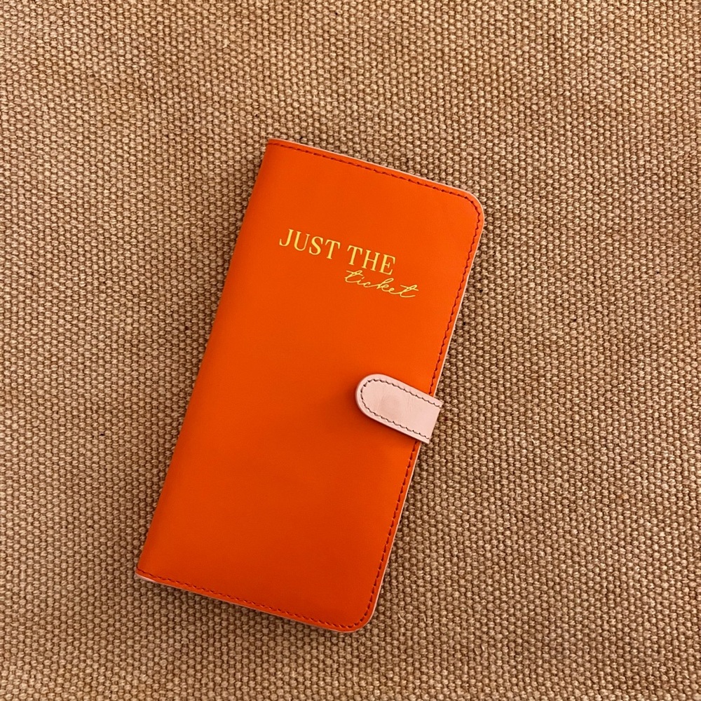 Anthropologie “Just the Ticket” Travel Wallet